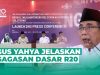 Gus Yahya Jelaskan Gagasan Dasar R20