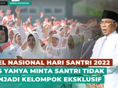 Bina Apel Santri 2022, Gus Yahya Minta Santri Tidak Menjadi Kelompok Eksklusif