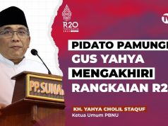 Pidato Pamungkas Gus Yahya Mengakhiri Rangkaian R20