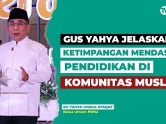 Gus Yahya Jelaskan Dua Kesenjangan Pendidikan Islam