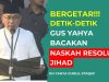 Peringati Hari Santri 2023, Gus Yahya Baca Naskah Resolusi Jihad