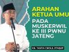 Arahan Gus Yahya pada Muskerwil III PWNU Jateng