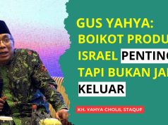 Boikot Penting, Tapi bukan Solusi