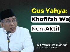 Gus Yahya Non Aktifkan Pengurus yang jadi Timses