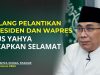 Jelang Pelantikan Presiden dan Wapres: Gus Yahya Ucapkan Selamat