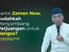 Gus Yahya Ajak Masyarakat Menghayati Jasa Santri