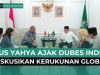 Temui Gus Yahya, Dubes India Tertarik dengan Konsep Harmoni Global