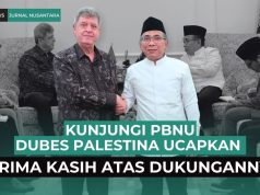 Temui Gus Yahya, Dubes Palestina Ucapkan Terima Kasih atas Dukungannya