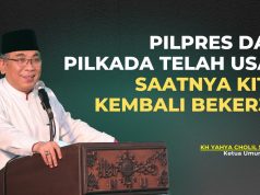Gus Yahya Singgung Visi Presiden Prabowo di Pelantikan PWNU Jatim