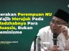 Gus Yahya Tegaskan Ideologi Gerakan Perempuan NU Di Depan Ibu-ibu Muslimat