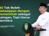 NU Tak Boleh Berhadapan dengan Pemerintah sebagai Saingan, Tapi Harus Bermitra